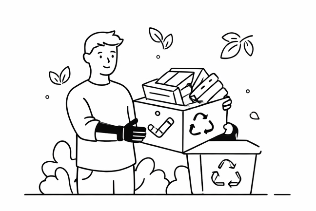 Sostenibilità concreta con recupero e rigenerazione dei materiali