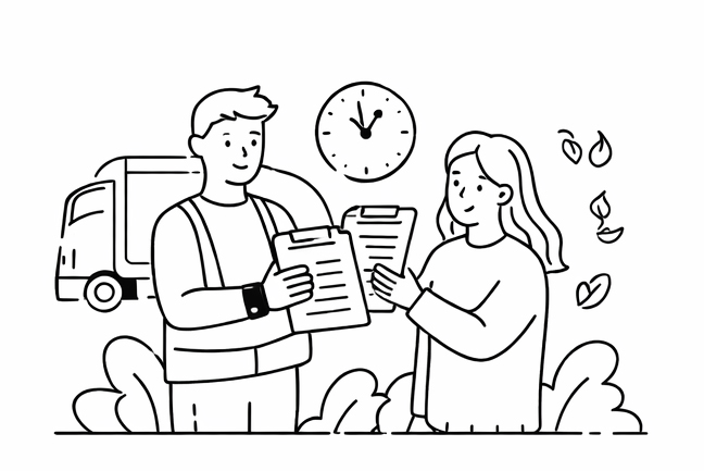 Servizio completo dalla consulenza alla consegna: tempi certi e costi trasparenti